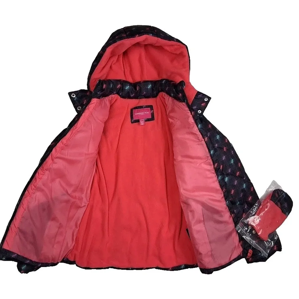 London Fog girls hooded